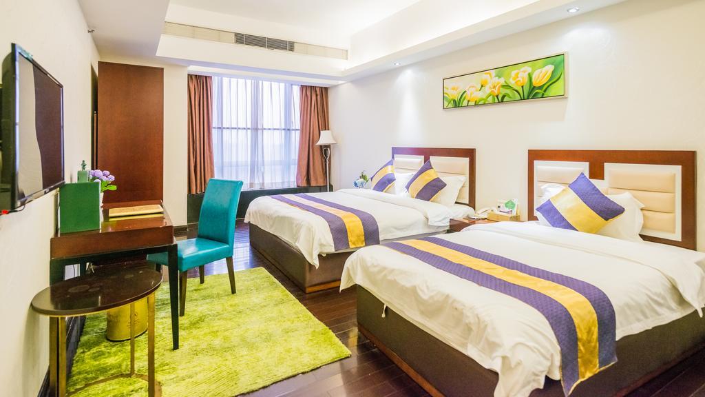 Nuomo Grand Continental Service Apartments-Jinyuan Kuangcsou Kültér fotó