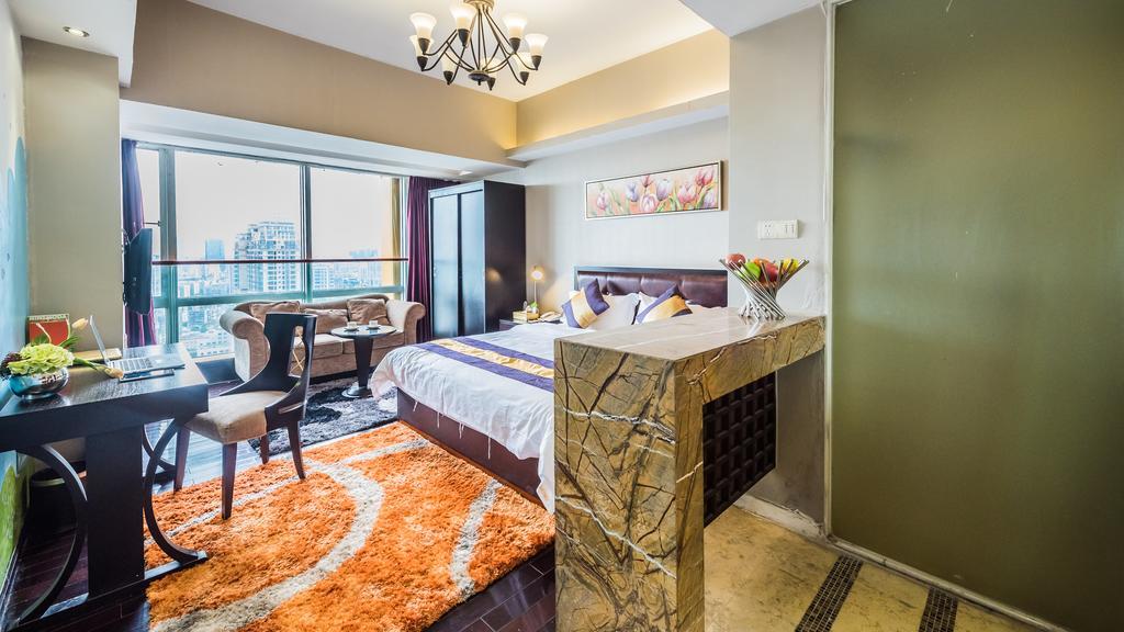 Nuomo Grand Continental Service Apartments-Jinyuan Kuangcsou Kültér fotó