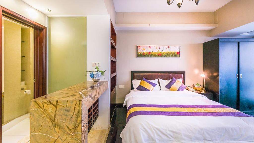 Nuomo Grand Continental Service Apartments-Jinyuan Kuangcsou Kültér fotó