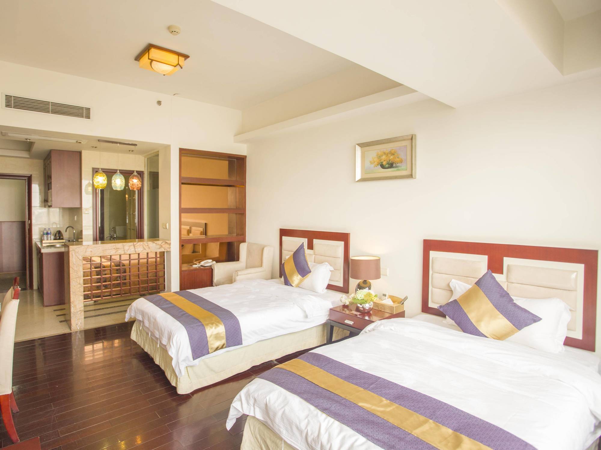 Nuomo Grand Continental Service Apartments-Jinyuan Kuangcsou Kültér fotó