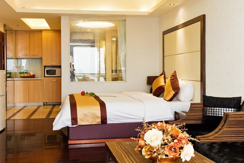 Nuomo Grand Continental Service Apartments-Jinyuan Kuangcsou Kültér fotó