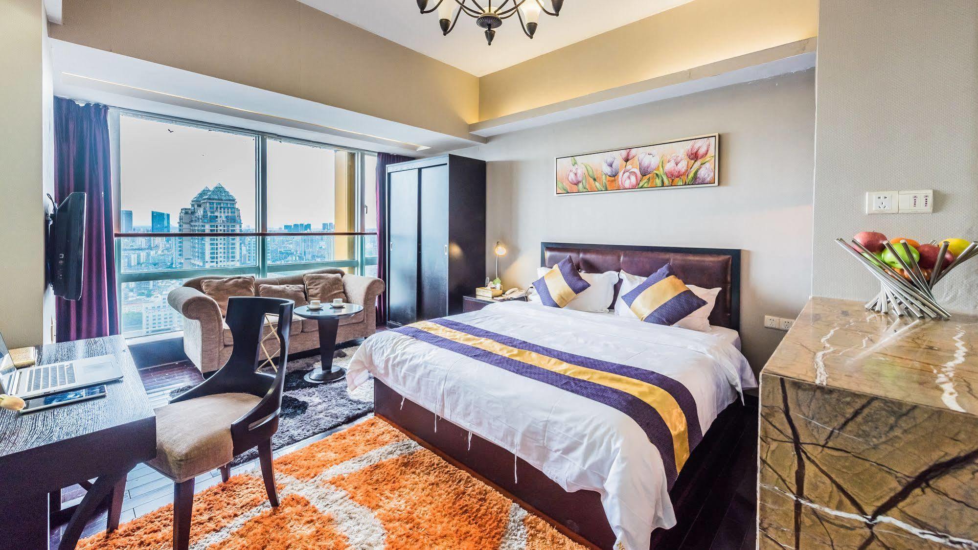 Nuomo Grand Continental Service Apartments-Jinyuan Kuangcsou Kültér fotó