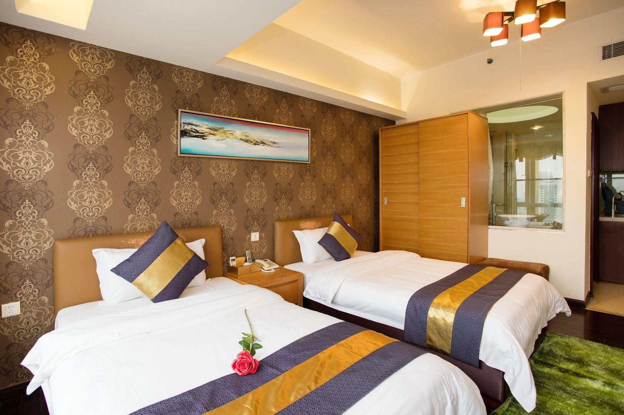 Nuomo Grand Continental Service Apartments-Jinyuan Kuangcsou Kültér fotó